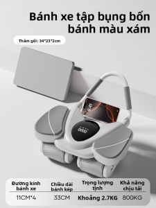 Miss You | Máy Tập Bụng Tự Đẩy Lại 4 Bánh