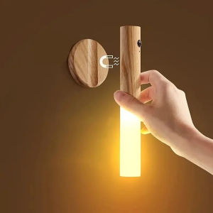 1pc Intelligent Human Body Induction Night Light LED Rechargeable Corridor Cabinet Wall Light Household Toilet Wall Induction
