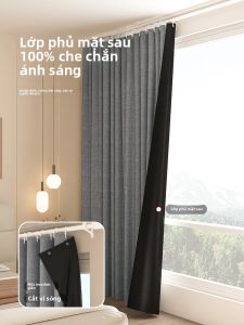 Gaorui | Blackout Soundproof Easy Install Curtains