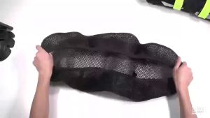 Motorcycle Seat Cover Universal 3D Mesh BreathableCushion AntiSlip Waterproof Breathable Motorbike Accessories Black Electric Bike Seat Covers