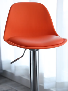 SiamHome Modern Minimalist High Stool Bar Chair Modern Backrest Bar Chair Cash Register Reception Chair Home Bar High Stool Furniture 高吧椅吧凳