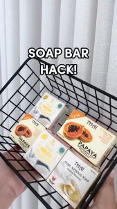 Thai Papaya Soap 130gr || Papaya Lightening Soap || Sabun Mandi Batang Mencerahkan || Sabun Pepaya Thai