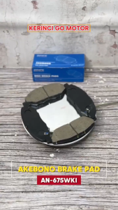 Akebono AN-675WKI Kampas Rem Depan Brake Pad Livina 11-18 Latio 06-11