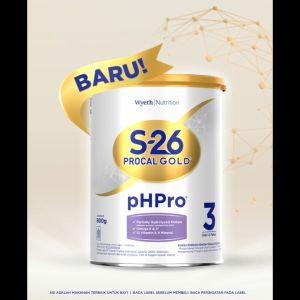 Paket isi 3 S-26 PROCAL GOLD pHPro Tahap 3 Susu Pertumbuhan Anak Usia 1-3 Tahun 800gr