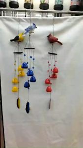 Lonceng Angin Tembaga Genta Angin Fungling Wind Chimes Burung Naga Pixiu Ikan Hiasan Dekorasi Taman
