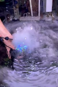 Máy tạo khói Up Aqua D022 có đèn hoặc không đèn