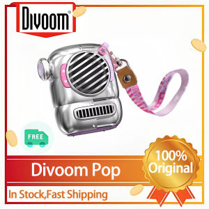 Original Divoom Pop Bluetooth Speaker Portable Small Speaker High Quality Subwoofer for Gift/Home Wireless Mini Sound Audio Speaker
