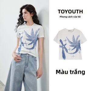 Toyouth | Áo Thun Nữ In Hình Lyocell Mát Mẻ