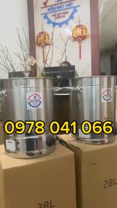 Nồi nấu phở nồi nấu nước dùng phở chạy điện dụng tích 28L