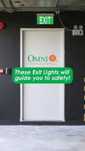 OMNI LED Exit Sign  -  LED/X-301