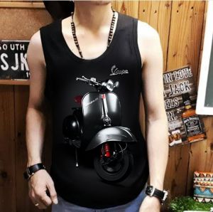 ShopAoi - Singlet Vespa / Kaos tanpa lengan / Kaos Pria Murah Berkualitas