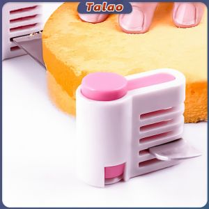 Talao 2 Pcs Cake Slicer Cutter 5 Layers Cake Bread Leveler Slicer cutter Set DIY Fixator Cutting Tools
