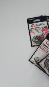 Eupro Light Circle Fishing Hook 3918BN High Carbon Steel Strong & Sharp Hooks