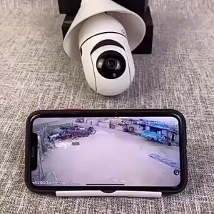 กล้องวงจรปิด กล้องหลอดไฟ 8MP Full HD Wifi Wirless IP camera กล้องรักษาความปลอดภัย หมุนได้ 360 องศา มาพร้อมกล้องคู่ wifi ดูผ่านมือถือได้