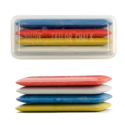 4PCS Colorful Erasable Tailors Chalk Fabric Sewing Marker Clothing Sewing Tool