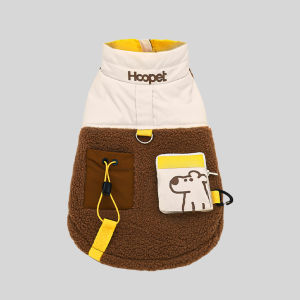 HOOPET | Áo Khoác Cho Chó Lót Len Cừu có D-ring