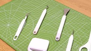6pcs/set Craft Vinyl Weeding Tools Set Scrapbook DIY Silhouette Relief Carving Tool Kit For Cricut Maker Silhouettes Hand Tools