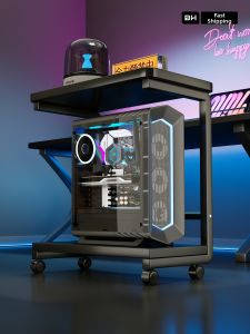 MUGG | Multilevel Mobile Storage Shelf for Computer and Printer