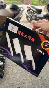 Bộ 3 Dao làm bếp hàng (nội địa Trung) Có 2 dao chặt & 1 dao thái / gọi