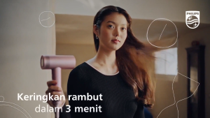 Philips | Hair Dryer 8000 BLDC | Pengering Rambut | Jaga 100% kekuatan rambut kering dalam 3 menit! | BHD837/00