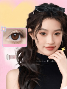 LaPeche | Kính áp tròng màu HelloKitty Big Artist dùng một lần hàng ngày đường kính lớn 10 chiếc