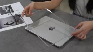Black Clear Laptop Case for Macbook Neo 2026 Air 13.6 M4 15 M3 Hard Cover for Mac Book Pro 13 M1 Chip M2 12 14 16 M5 Hard Sleeve