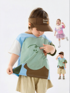 DUDUJIA | Áo Thun Tay Ngắn 100% Cotton Dễ Thương
