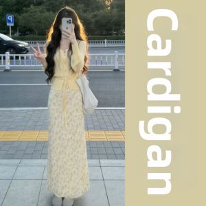PEIZIXUAN | French Style Floral Dress New Fashion