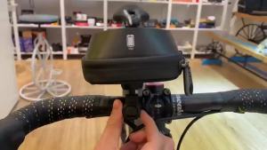 Waterproof Bicycle Motorcycle Phone Holder Bike Phone Touch Screen Bag 6.4inch Bicycle Handlebar Holder for iPhone 12Pro Samsung