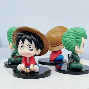 [Hoàn Tiền 10%]Mô Hình OnePice Luffy Zoro Chibi Siêu Đẹp Bộ Sưu Tập Nhân Vật Decor - Tượng OnePiece Cao 65 cm