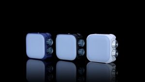 K&F Concept Bi-color Led Light 2500K-9900K Color Temperature Adjustment Built-in 2000mAh Battery 15 Light Effects - Lighting Camera