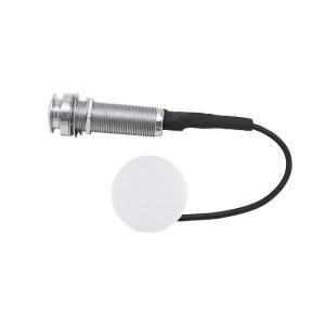 Low Noise Piezo Contact Microphone Pickup Self Adhesive Disc Transducer for Kalimba Lyre Home Practice Recording