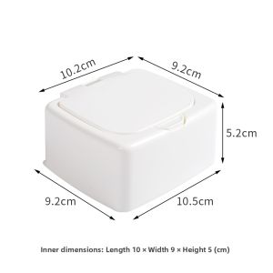MRUN | Dust-proof Button-Operated Desktop Storage Box