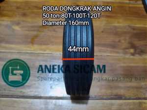 Roda Dongkrak Angin 160mm 50ton/80ton/100ton/120ton
