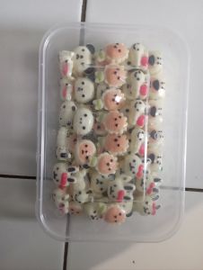 Coklat mini/Coklat manis/Coklat karakter/Isi 100pcs