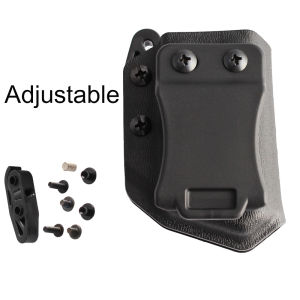 Universal 9mm/.40 Single Stack Mag Carrier for G43 Single Stack Magazine Echo Carrier IWB/OWB for Right/Left Handed
