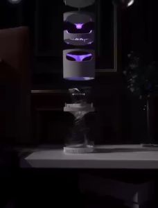 Đèn bắt muỗi thông minh diệt côn trùng sử dụng ánh sáng xanh UV kiêm đèn ngủ