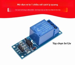 Mô-đun Rơle 1 Kênh 5V Bộ Ghép Quang Kích Hoạt Mức Cao Bảng Mở Rộng MCU Cách Ly Dành Cho Các Dự Án Điện Tử