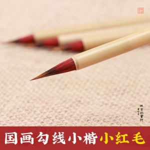 Fine Chinese Brush Pen for White Outline Drawing Insects And Birds Floral And Figurative Art Calligraphy Writing Tool