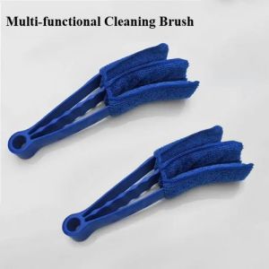 Electric Fan Cleaning Brush Dust Removal Brush for Air Conditioning Outlet Fan Blades Removable Washable Blinds Window Dusting Brushes