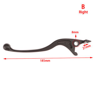 EELHOE | [NM]Motorcycle Left / Right Side Black Hydraulic Brake Handle Lever For Chinese Scooter Motorcycle Moped[NM]