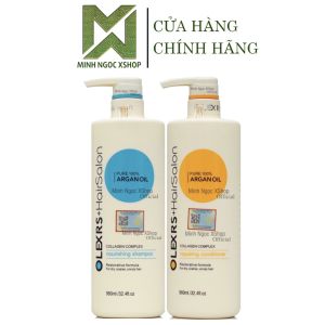 Dầu gội xả Olexrs Hair Salon 960ML phục hồi chống rụng kích mọc tóc