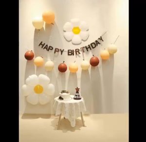 Banner Happy Birthday Metalik / Banner Flag Kapital / Banner Ulang Tahun Metalik / Banner Laser Cut