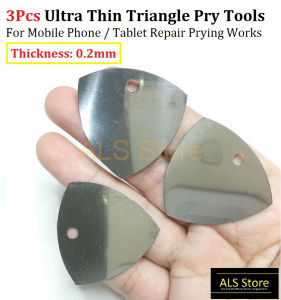 [3Pcs] Ultra Thin Triangle Metal Pry Tools Guitar Pick for Mobile Phone / Tablets Repair Prying Works