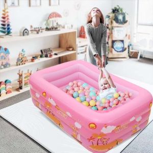 Emika Choice 1.5m Pink Baby Inflatable Swimming Pool Kids Pool Kolam Mandi Budak Murah Kolam Rena