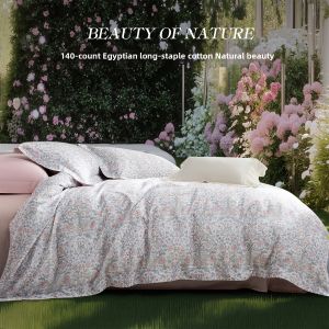 Luxury 140-Count Egyptian Long-Staple Cotton Sheet Set