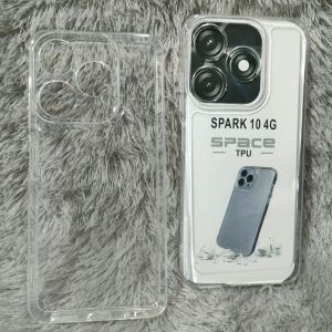 SoftCase Tecno Spark 10 4G Silikon Casing Case Clear Bening Transparan