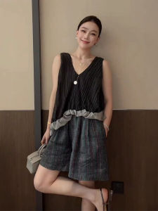 XUECAIQI | Lazy Summer Two Piece Outfit