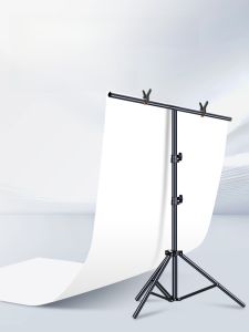 แผ่นหลังค์ถ่ายภาพ PVC ด้านน้ำมันสีขาวแบบติดผ้าพร้อมขาตั้งสำหรับถ่ายภาพสตูดิโอ อุปกรณ์ถ่ายภาพแบบอเนกประสงค์