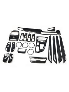 Carbon Fiber Pattern Car Door Stickers for BMW 2 Series Travel Car F45 F46 Right Hand Steering Wheel 14-19 Models Interior Decoration